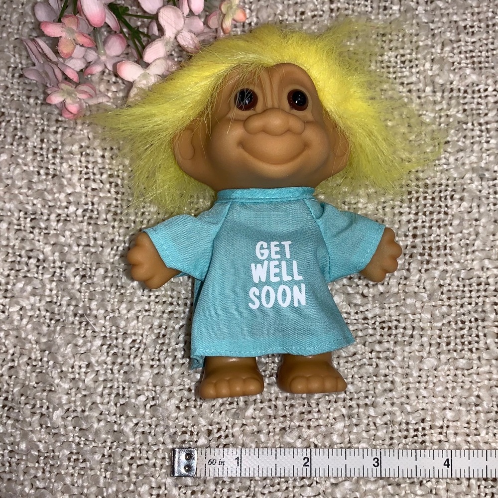 Vintage Troll, cute and cheerful